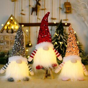 🎄 Christmas Gnomes – Super Cute & Lucky Holiday Decor ONLY YELLOW AND SILVER
